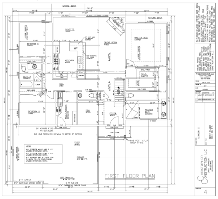 520 Spur Rd N - First Floor Plan