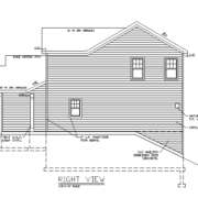 526 Spur Rd N - Right Elevation